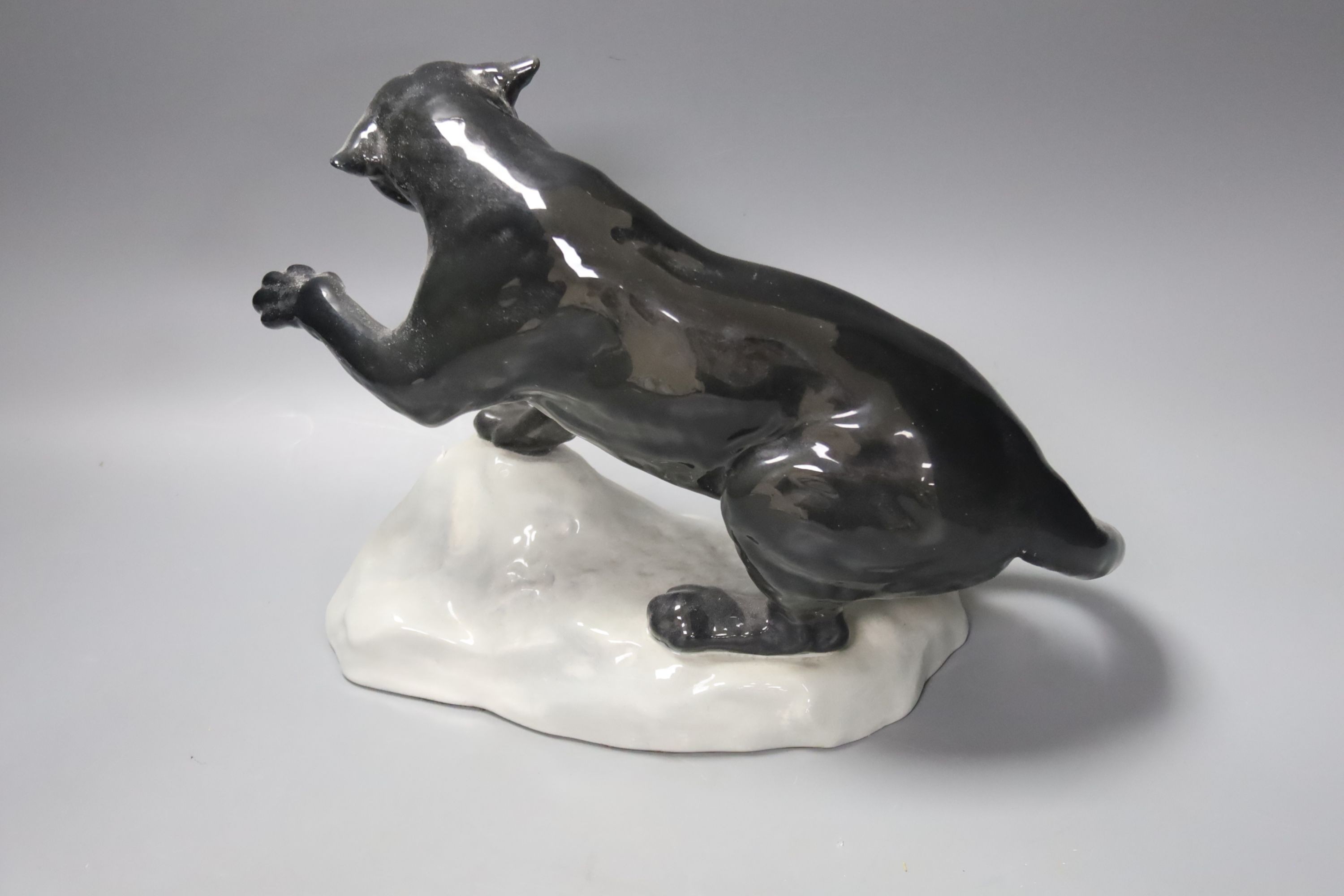 A Beswick figure of a puma